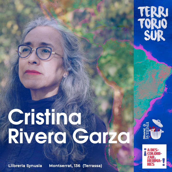 Cartell itinerari Cristina Rivera Garza